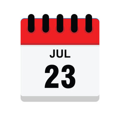 23 july icon with white background