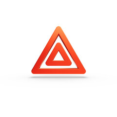 Master Warning Light Car Dashboard Warning Maintenance Icon Sign. Transparent background
