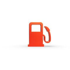 Fuel tank on reserve, need to fill the tank , low fuel Car Dashboard Warning Maintenance Icon Sign. Transparent background