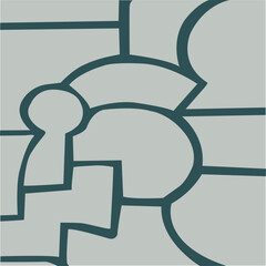 Beautiful vector pattern and wallpaper 