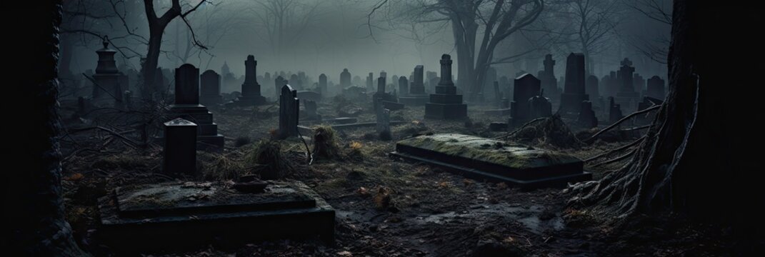 zombie hand reaching out of the grave