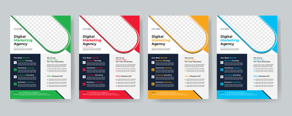 Modern Creative Corporate & Business Conference Flyer Brochure Template Design, abstract business flyer, vector template design. Brochure design, cover, annual report, poster, flyer