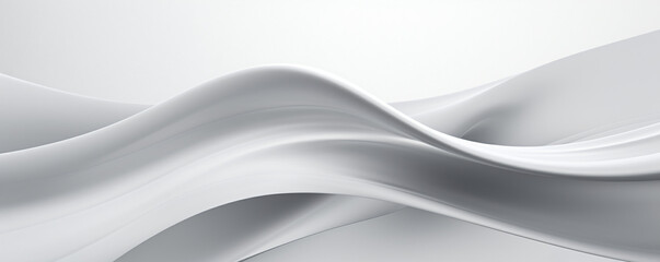 Obraz premium Website background in white and grey, featuring a very high-key aesthetic with simple, minimal shapes and few forms.Generative AI