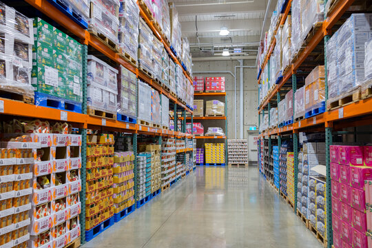 Costco wholesale store in Nankan of Taiwan