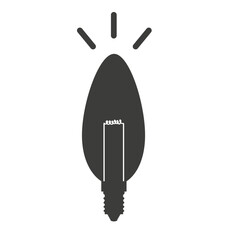 
Light bulb idea icon