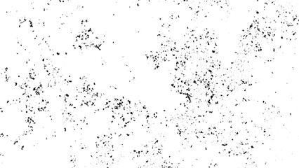 Black blobs isolated on white. Ink splash. Brushes droplets. Grainy texture background. Digitally generated image.	Old damage Dirty grainy and scratches.