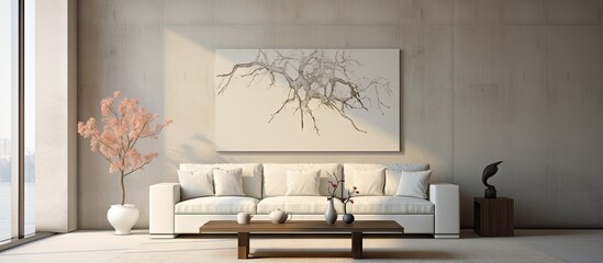 Contemporary interior for the living room