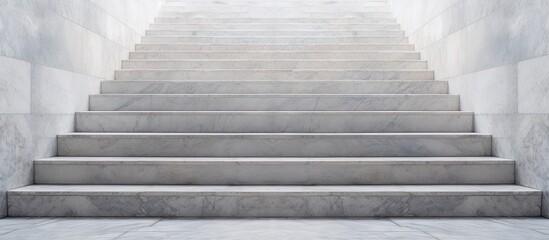Fototapeta na wymiar Staircase made of marble