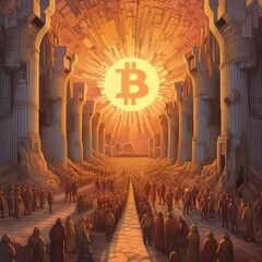 Bitcoin is a decentralized digital currency.
