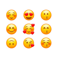 Emojis iOS Love