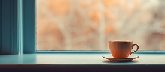 Teacup by the window