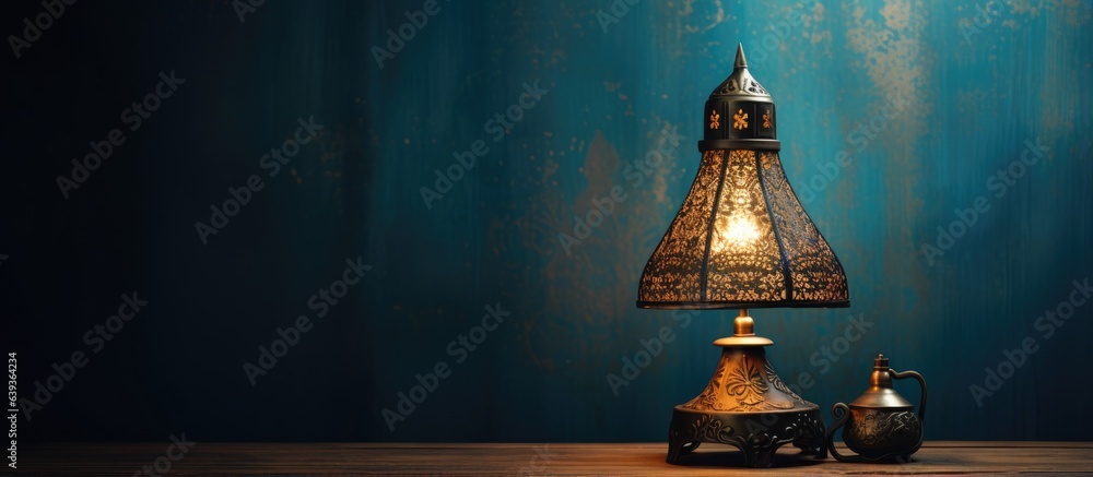 Poster Antique decorative lamp