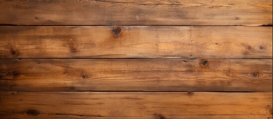 Texture of the aged brown wooden table floor