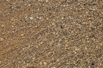 seashore texture closeup top view