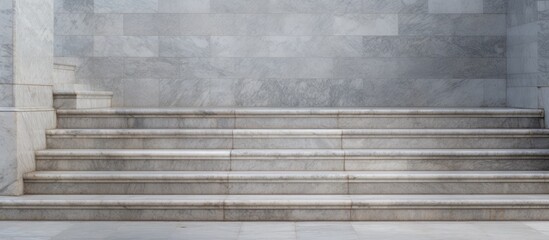 Staircase made of marble