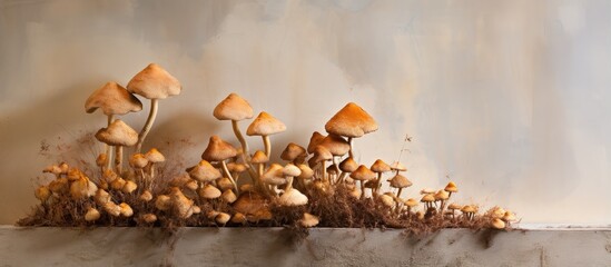 Wall fungus - obrazy, fototapety, plakaty