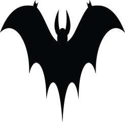 Halloween dark horror owl background logo design