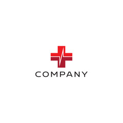 Medical Pulse logo design, health, fitness, hospital, emergency, indignation, app, technology,