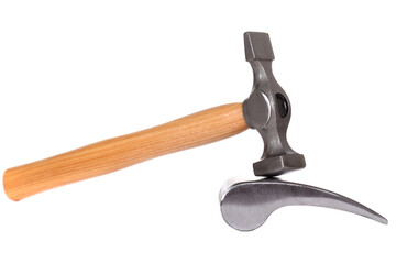 Dinging hammer with a dolly