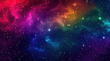 Mind blowing space themed background