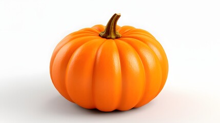 Obraz premium Pumpkin on white background