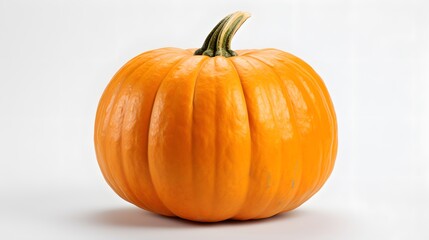 Pumpkin on white background