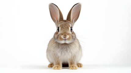 Fototapeta na wymiar Rabbit on white background