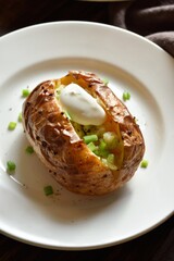 Oven baked potato