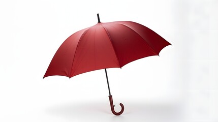 red umbrella on a white background