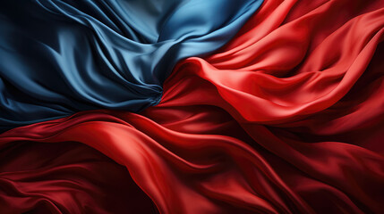 Obraz premium chile flag fabric