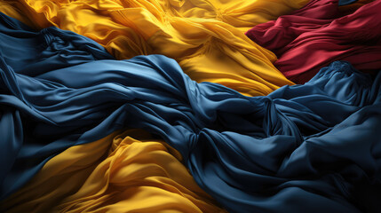 Ecuador flag fabric