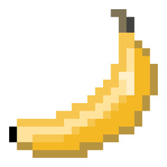 Banana Pixel Art 