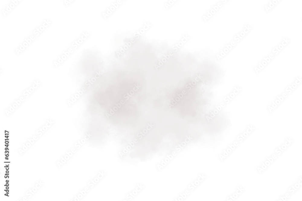 Canvas Prints mist effect on white background. smoke texture in png. floating smoke or fog on transparent backgrou