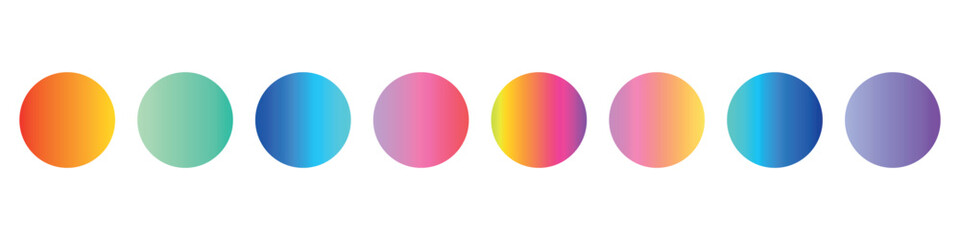 Gradient with color blur, abstract gradation . Shape in blue texture, liquid circle effect. Flat vector illustrations isolated in background.