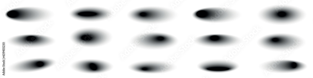 Poster shadow with drop effect, black box and shade. circular design at the bottom, line pack, floor elemen
