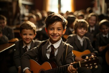 Back to music school concept. Generative Ai.