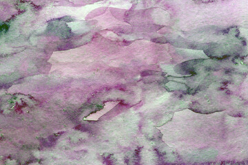 Fototapeta premium pink green watercolor background texture