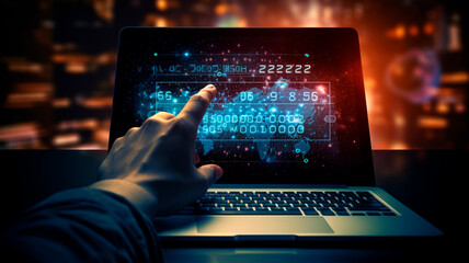 Touching your hand to the loading bar will change the status with numbers, for countdowns, Generative AI