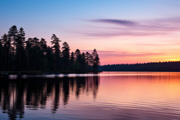 Fototapeta premium Lake of Tranquility