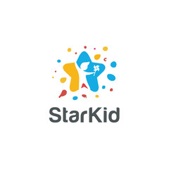Star Kid logo design