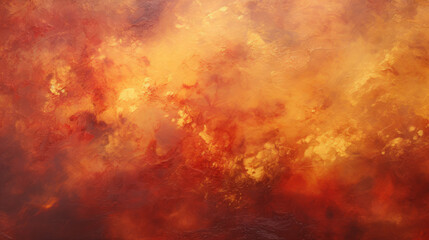Obraz na płótnie Canvas A vibrant sunset with a red and