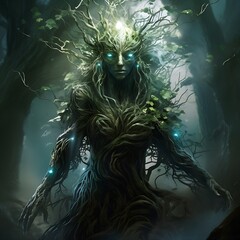 background with a fairy