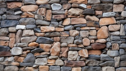 background of wall made of stones
