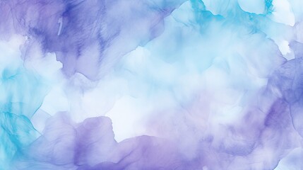 Fototapeta na wymiar Photo of a colorful sky with vibrant hues of blue and purple, adorned with fluffy white clouds