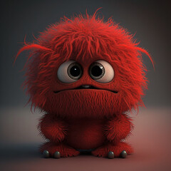 baby monster
 furry drawing