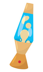 Isolated colored vintage vibrant bubble device decoration object icon Vector