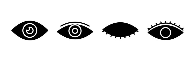 Eye icon. Look and Vision icon. Eye vector icon
