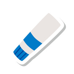 絵の具 チューブ ラベル  青