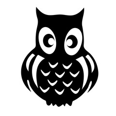 owl vector icon 