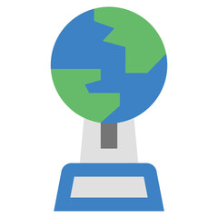 Earth Trophy Icon